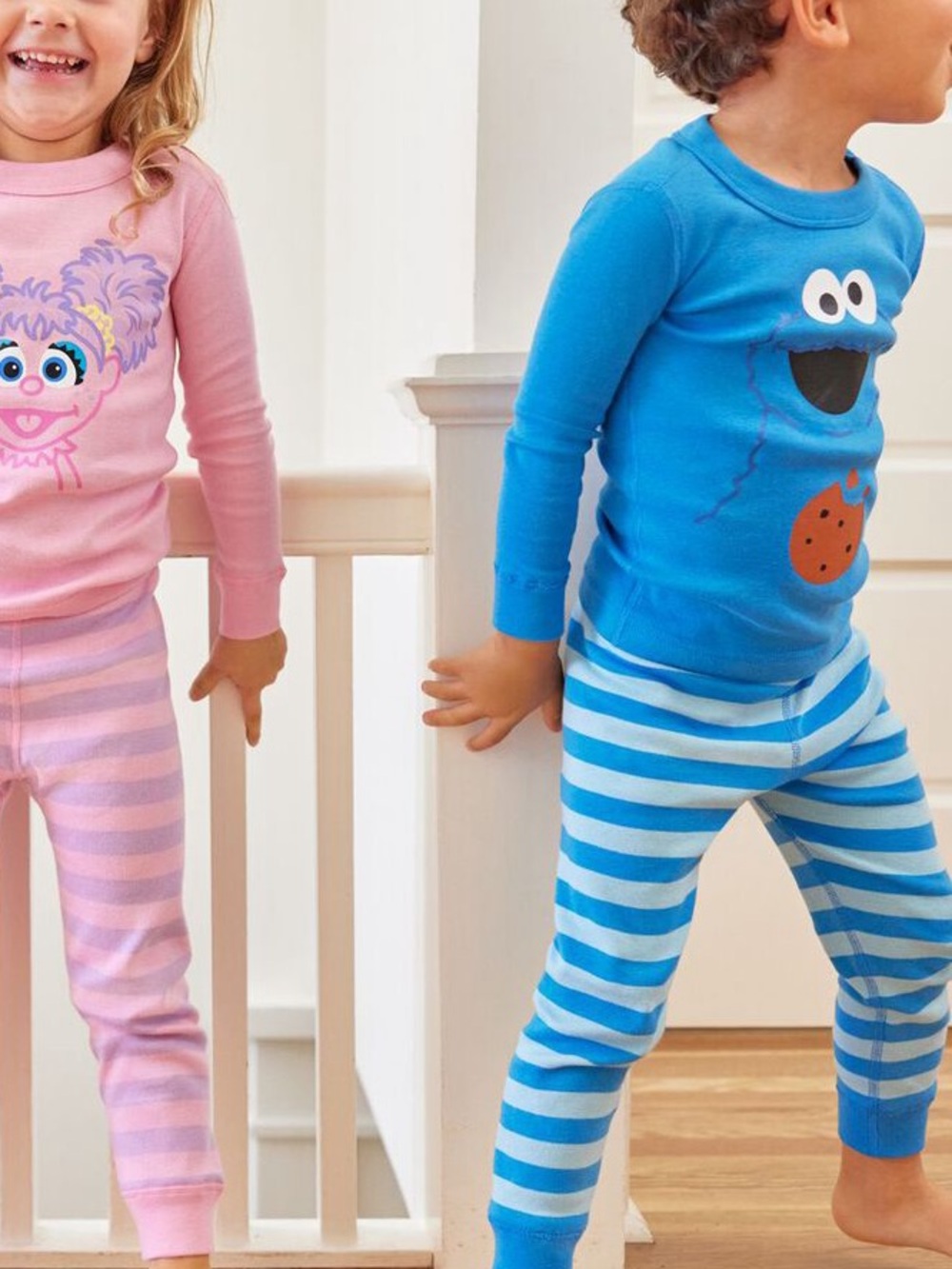 Hanna Andersson Sesame Street Cookie Monster pajamas